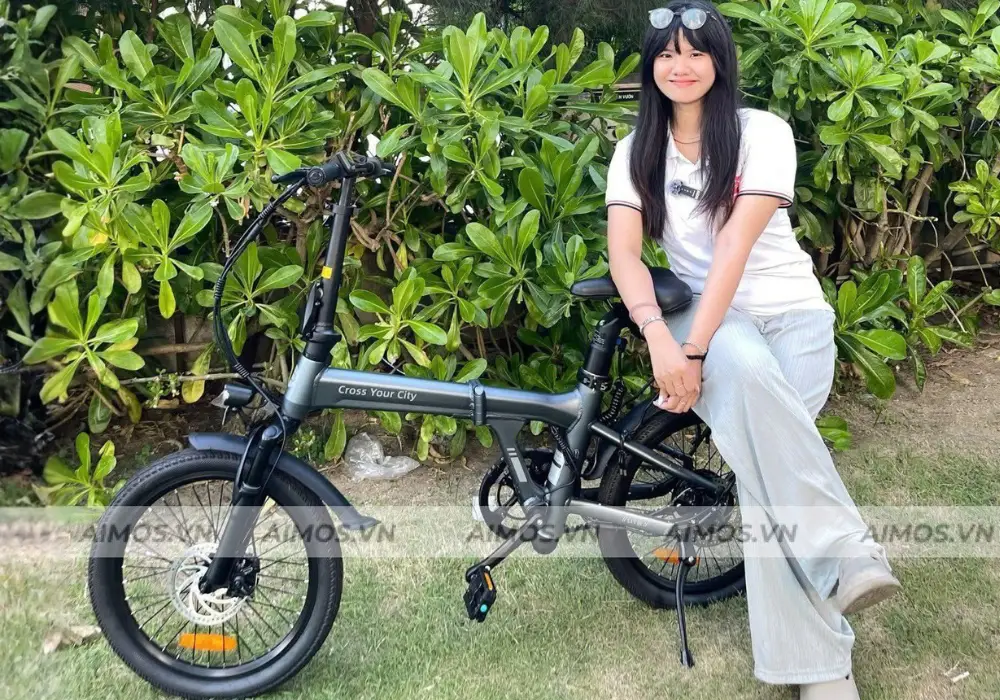 Xe đạp trợ lực điện ADO Đà Nẵng chính hãng cho nhu cầu di chuyển đô thị xe dap tro luc dien ado a20 lite se