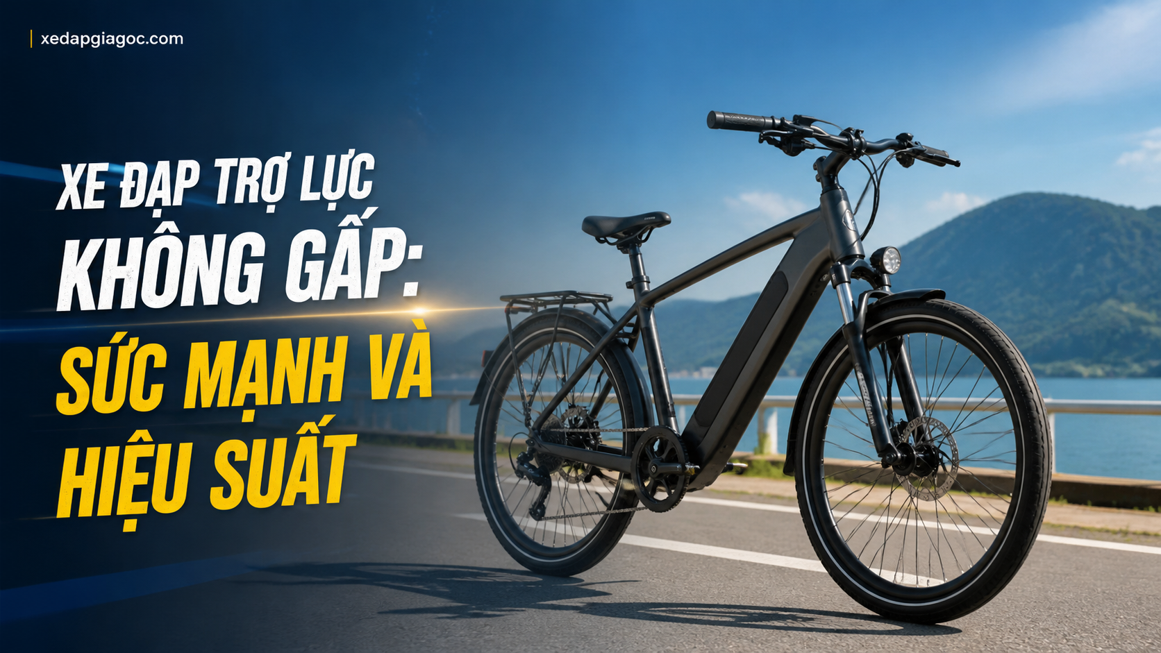 So sánh xe đạp trợ lực gấp gọn và xe không gấp – Loại nào tốt hơn? Xe đạp trợ lực không gấp: Sức mạnh và Hiệu suất
