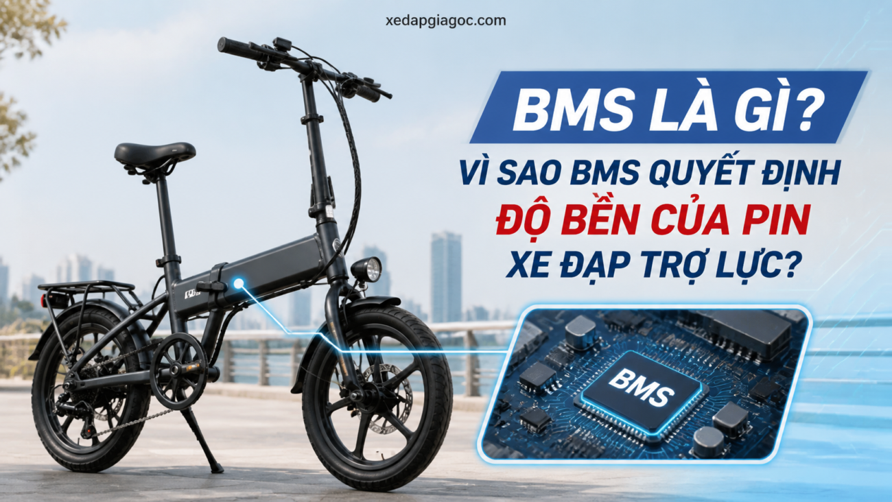 BMS là gì? Vì sao BMS quyết định độ bền của pin xe đạp trợ lực?