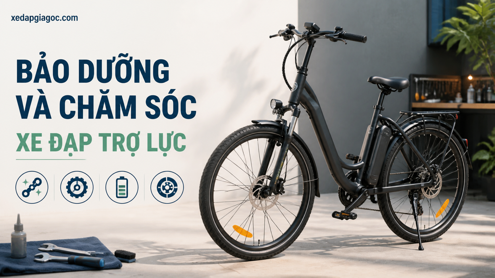 Xe đạp trợ lực thay thế xe máy – Có khả thi ở thành phố không? Bảo dưỡng và chăm sóc xe đạp trợ lực