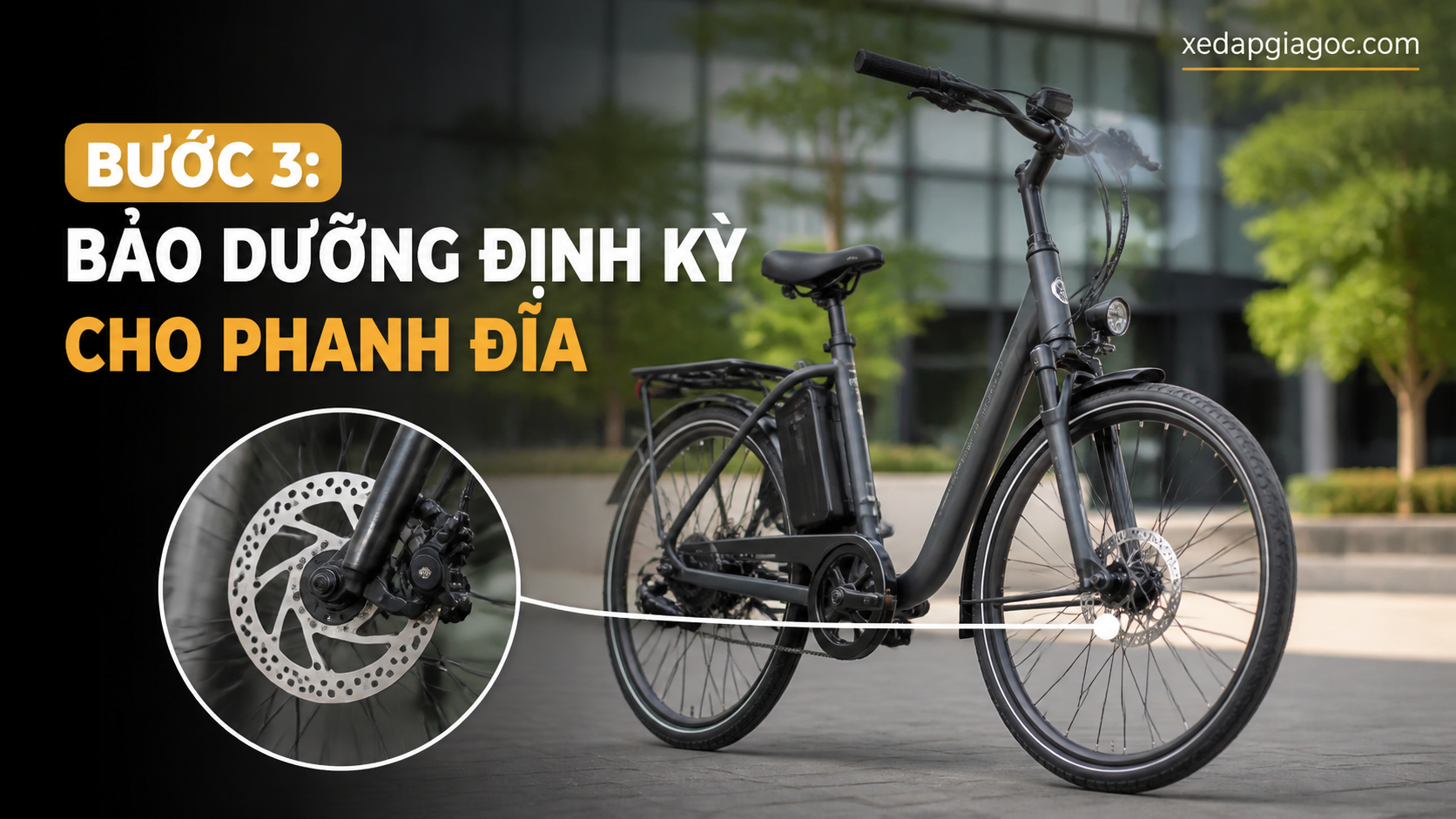 Điều chỉnh phanh đĩa xe đạp trợ lực tại nhà – Hướng dẫn chi tiết Bước 3: Bảo dưỡng định kỳ cho phanh đĩa