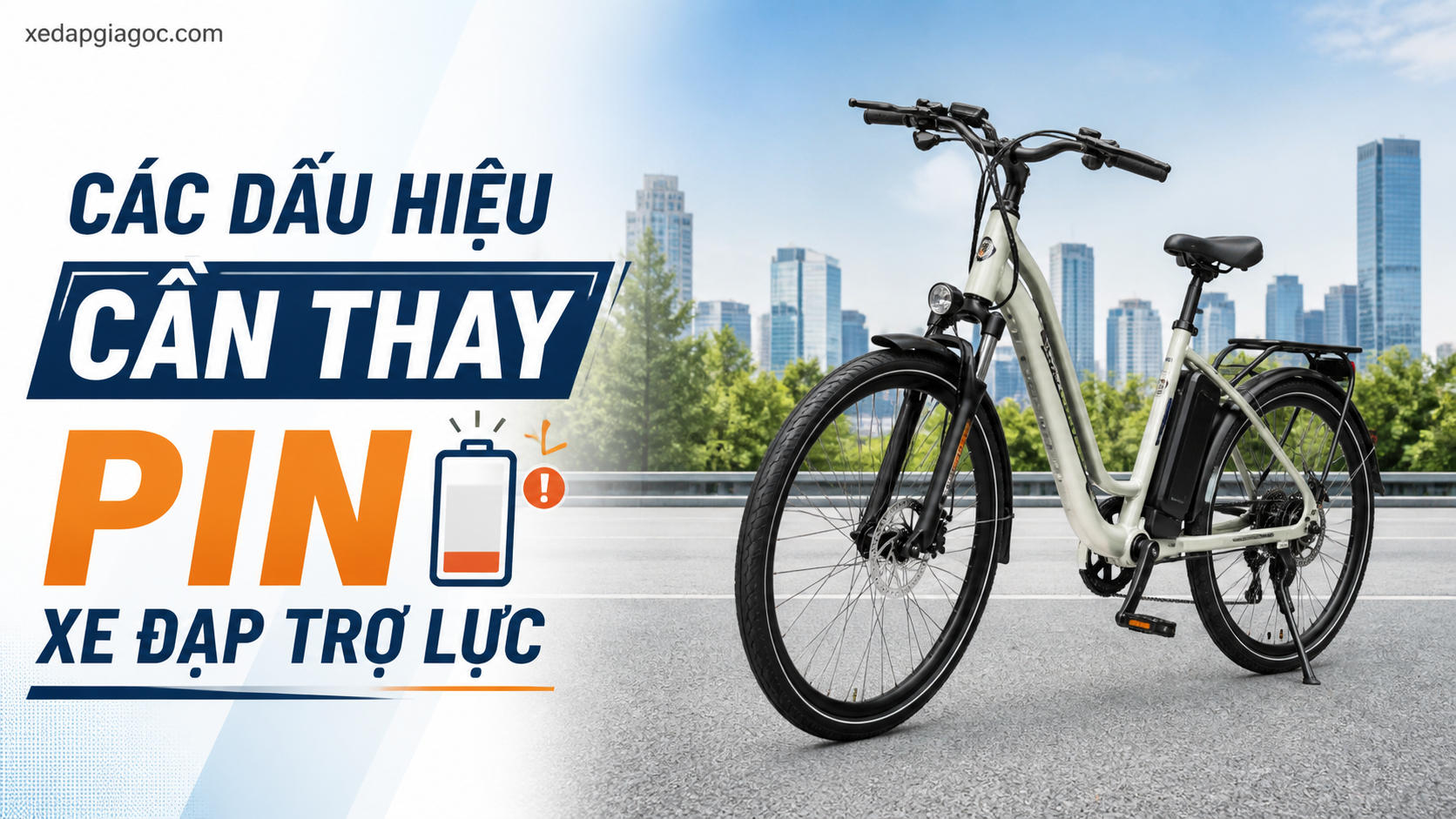 Bao lâu nên sạc pin xe đạp trợ lực 1 lần? Các dấu hiệu cần thay pin xe đạp trợ lực