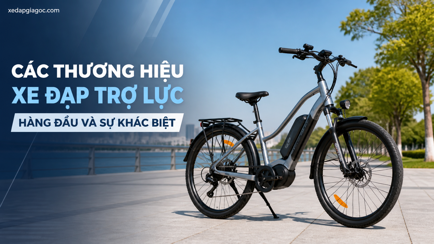 Các thương hiệu xe đạp trợ lực hàng đầu và sự khác biệt