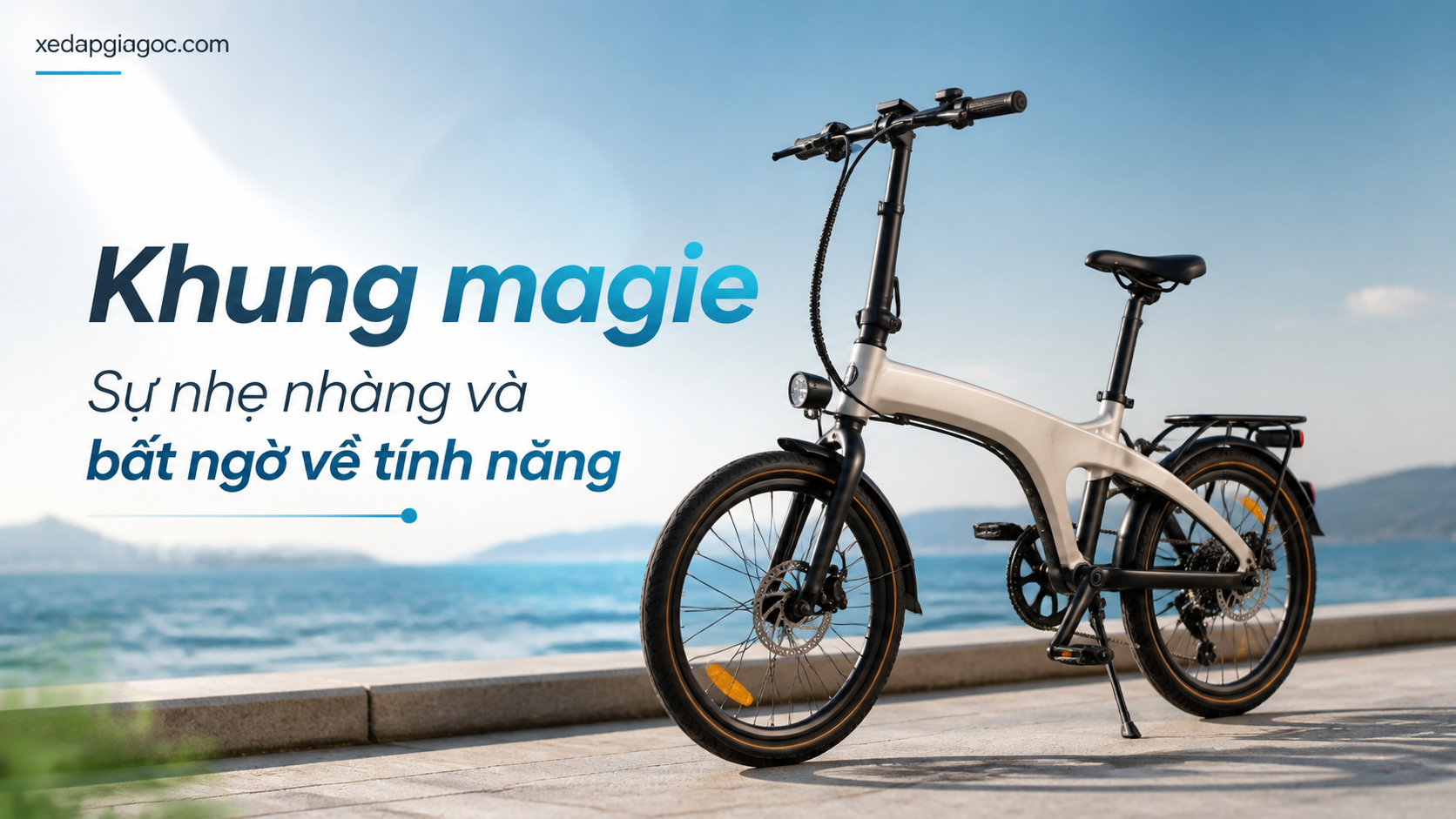 Trong xe đạp trợ lực - Khung nhôm, thép, magie hay carbon – Loại khung nào bền và nhẹ nhất? Khung magie – Sự nhẹ nhàng và bất ngờ về tính năng