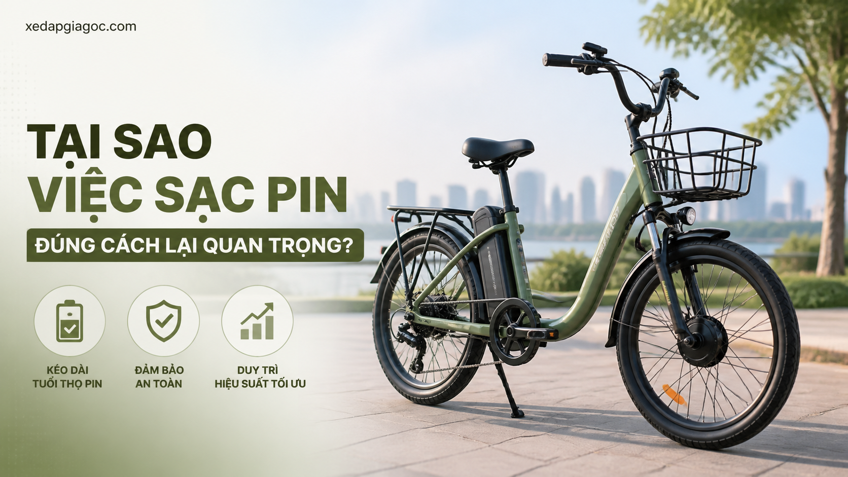 Cách sạc pin xe đạp trợ lực đúng cách để kéo dài tuổi thọ Tại sao việc sạc pin đúng cách lại quan trọng?