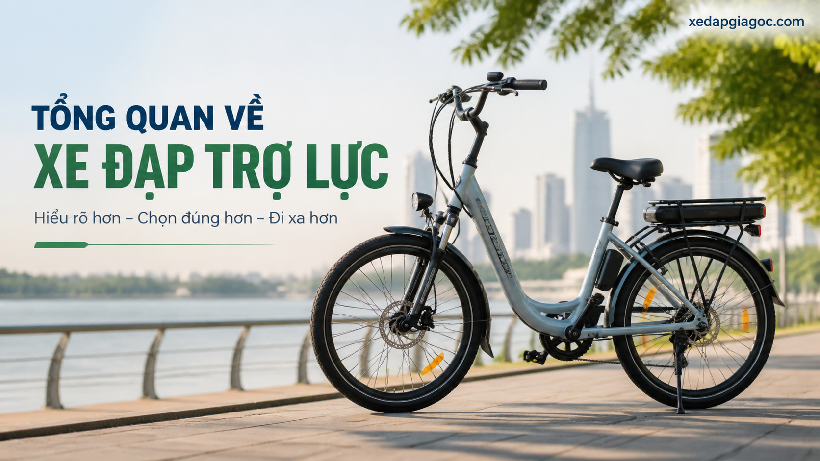 Xe đạp trợ lực thay thế xe máy – Có khả thi ở thành phố không? Tổng quan về xe đạp trợ lực