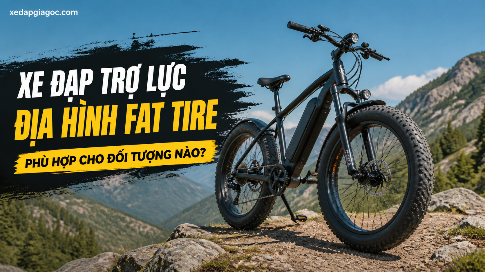 Xe đạp trợ lực địa hình fat tire – Có thực sự cần thiết ở Việt Nam? Xe đạp trợ lực địa hình fat tire phù hợp cho đối tượng nào?