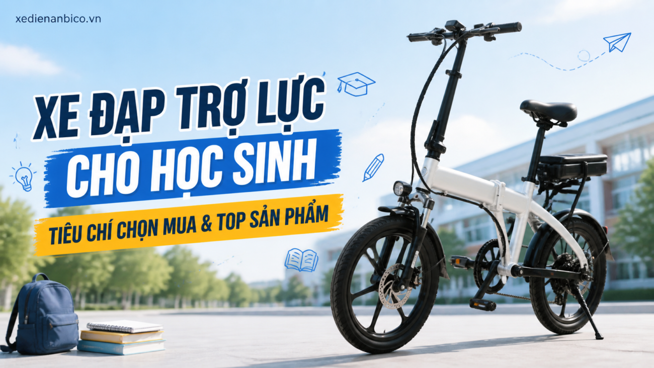 xe đạp trợ lực cho học sinh – Tiêu chí chọn mua và top sản phẩm