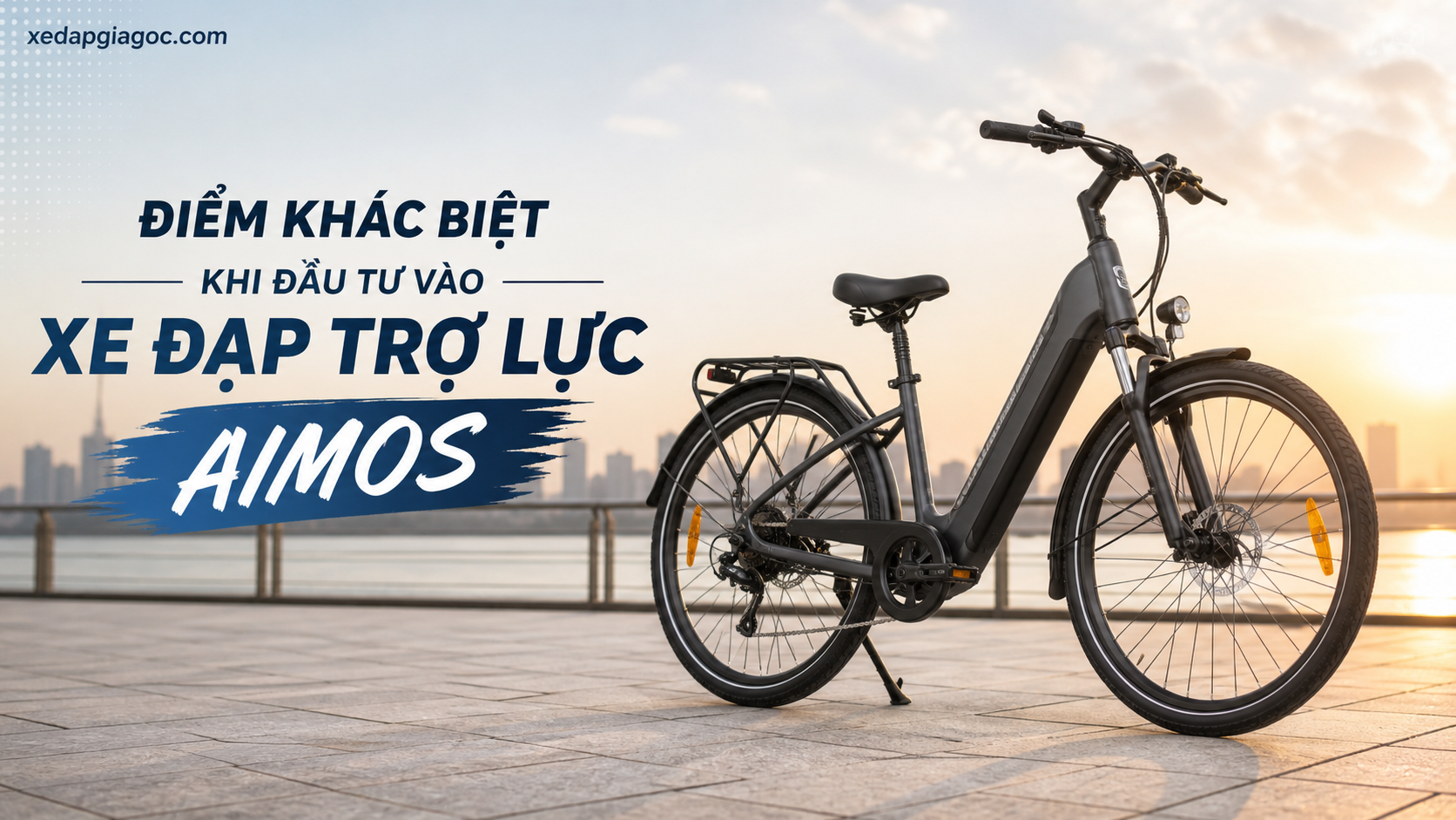 Điểm khác biệt khi đầu tư vào xe đạp trợ lực Aimos