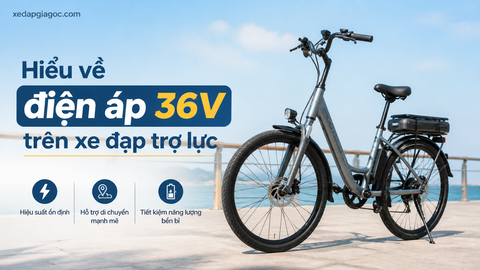 Hiểu về điện áp 36V trên xe đạp trợ lực Hiểu về điện áp 36V trên xe đạp trợ lực