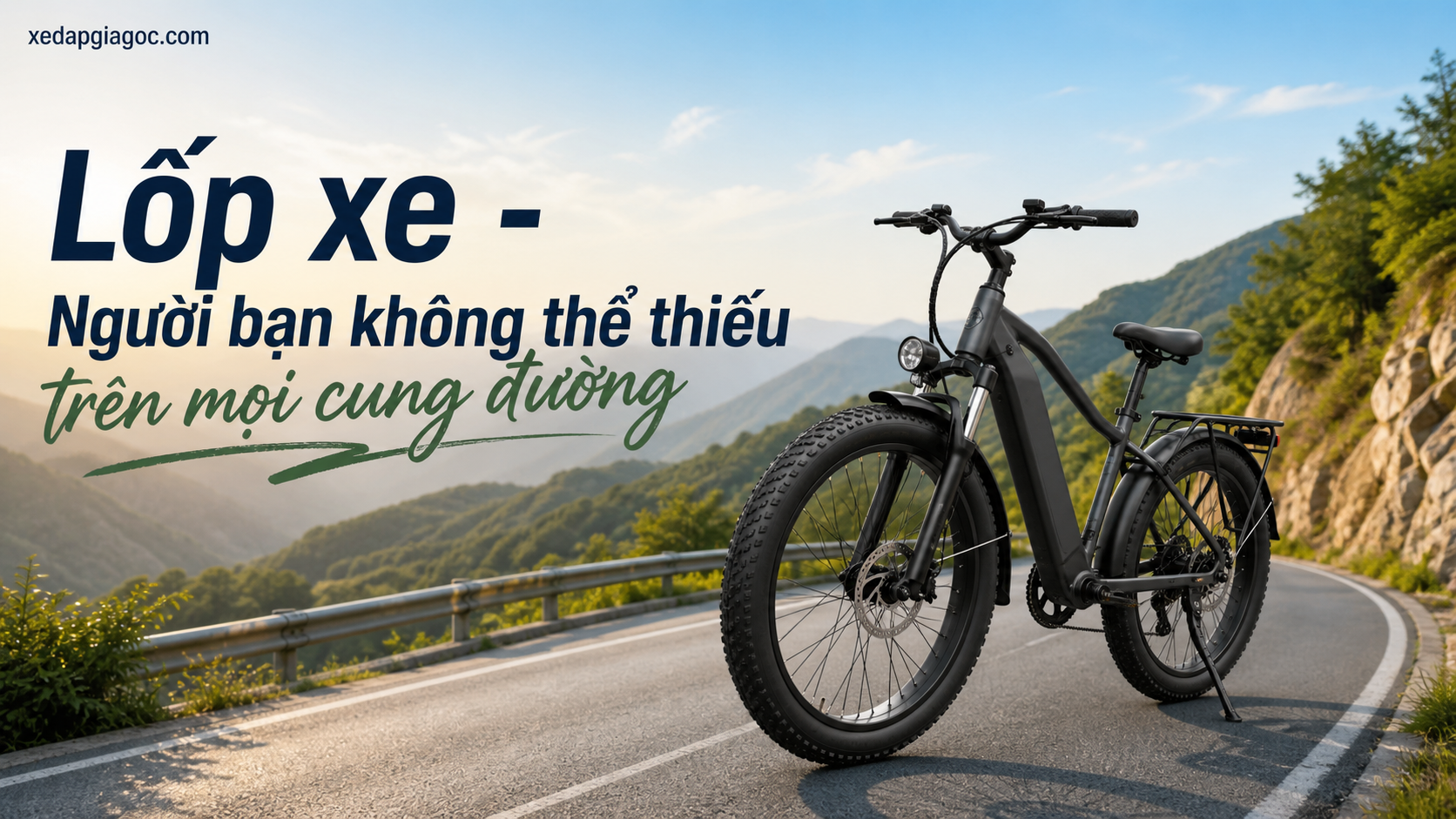 Lốp xe - Người bạn không thể thiếu trên mọi cung đường