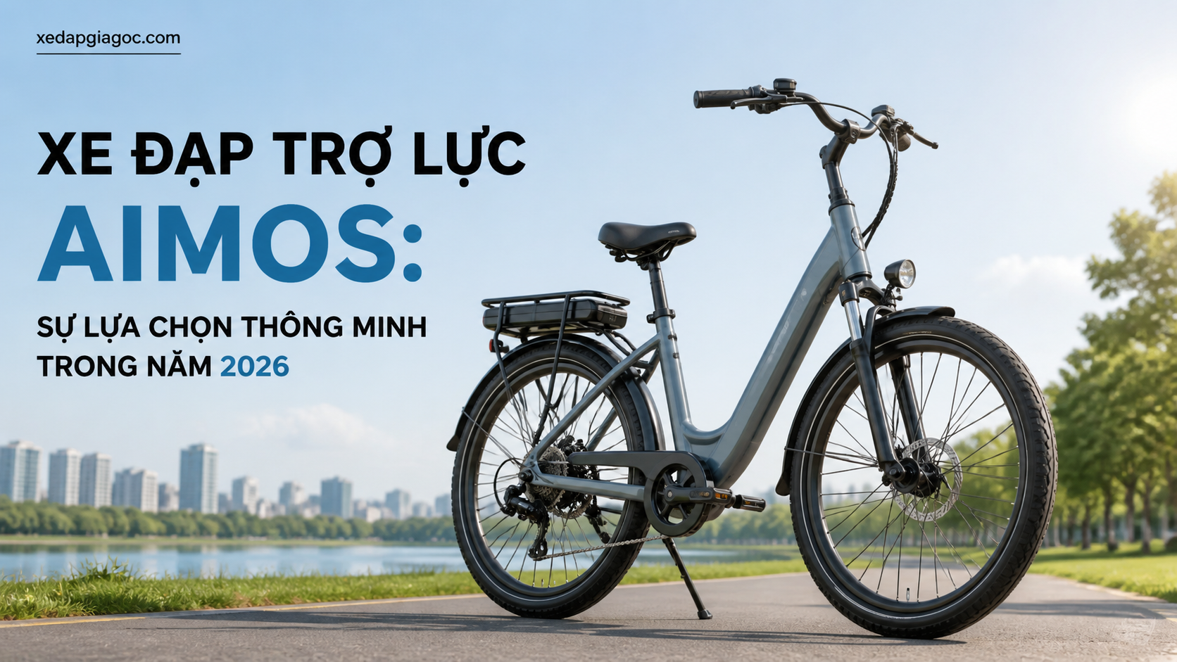 Xe đạp trợ lực Aimos: Sự lựa chọn thông minh trong năm 2026