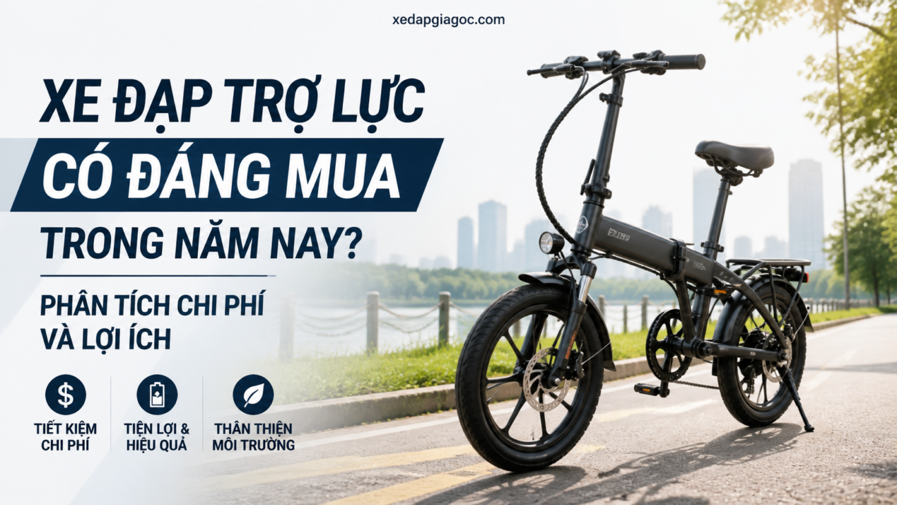 Xe đạp trợ lực có đáng mua trong năm nay? Phân tích chi phí và lợi ích