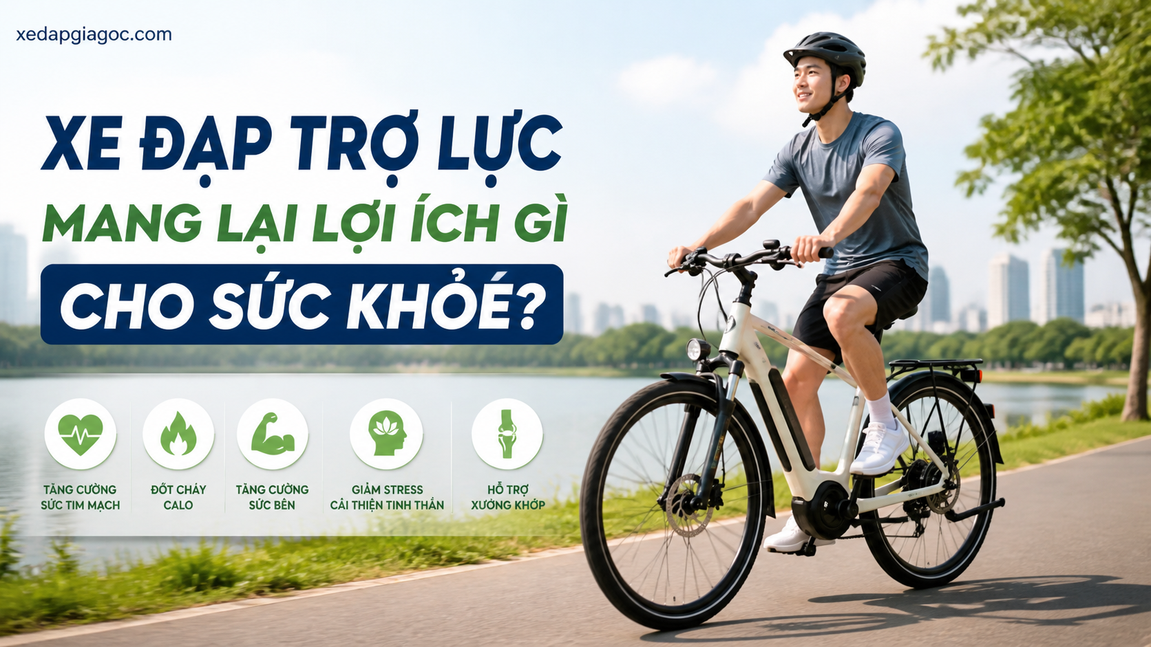 Xe đạp trợ lực mang lại lợi ích gì cho sức khỏe? Xe đạp trợ lực mang lại lợi ích gì cho sức khỏe?