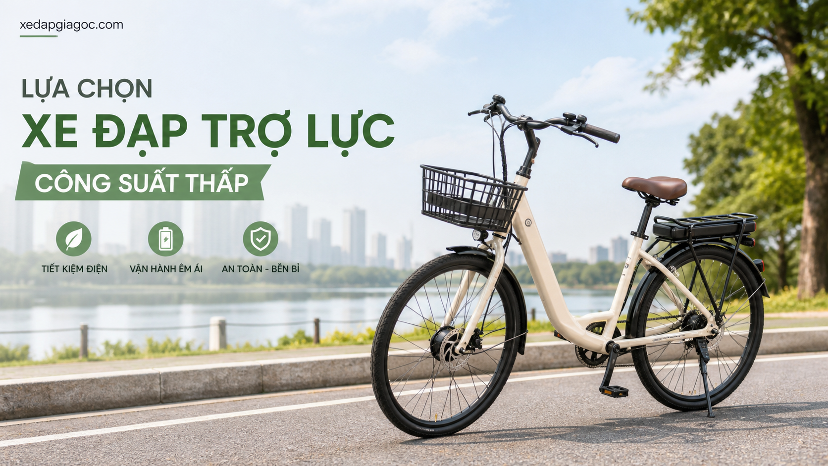 Lựa chọn xe đạp trợ lực công suất thấp cùng xedapgiagoc.com Lựa chọn xe đạp trợ lực công suất thấp cùng xedapgiagoc.com