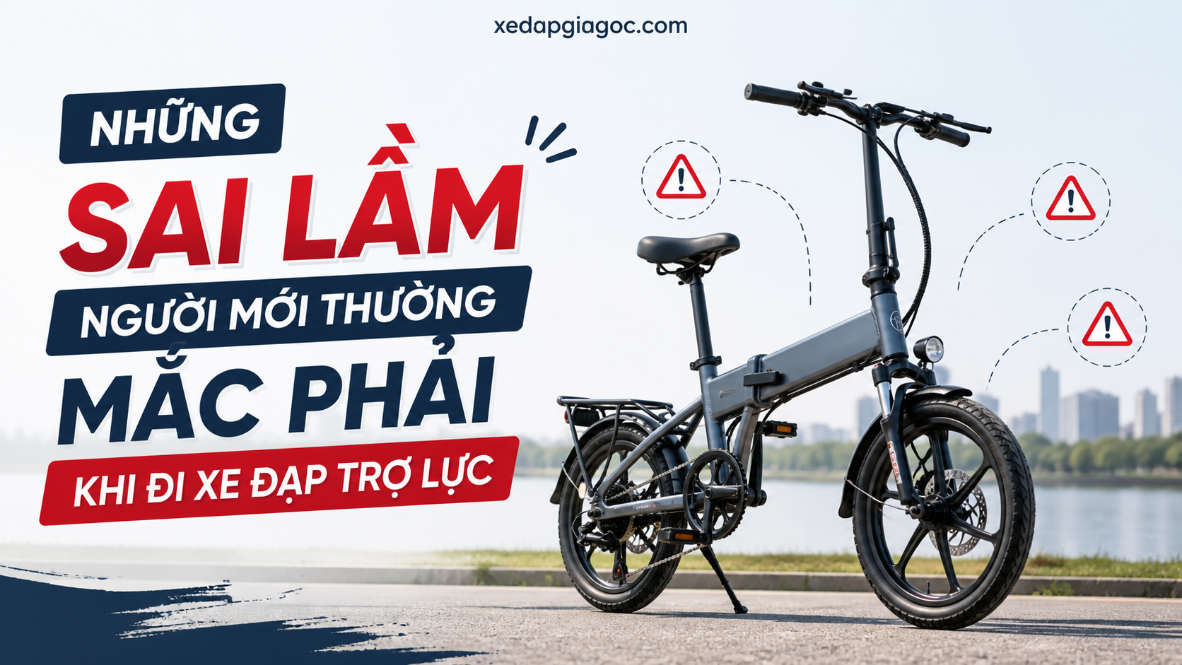 Những sai lầm người mới thường mắc phải khi đi xe đạp trợ lực