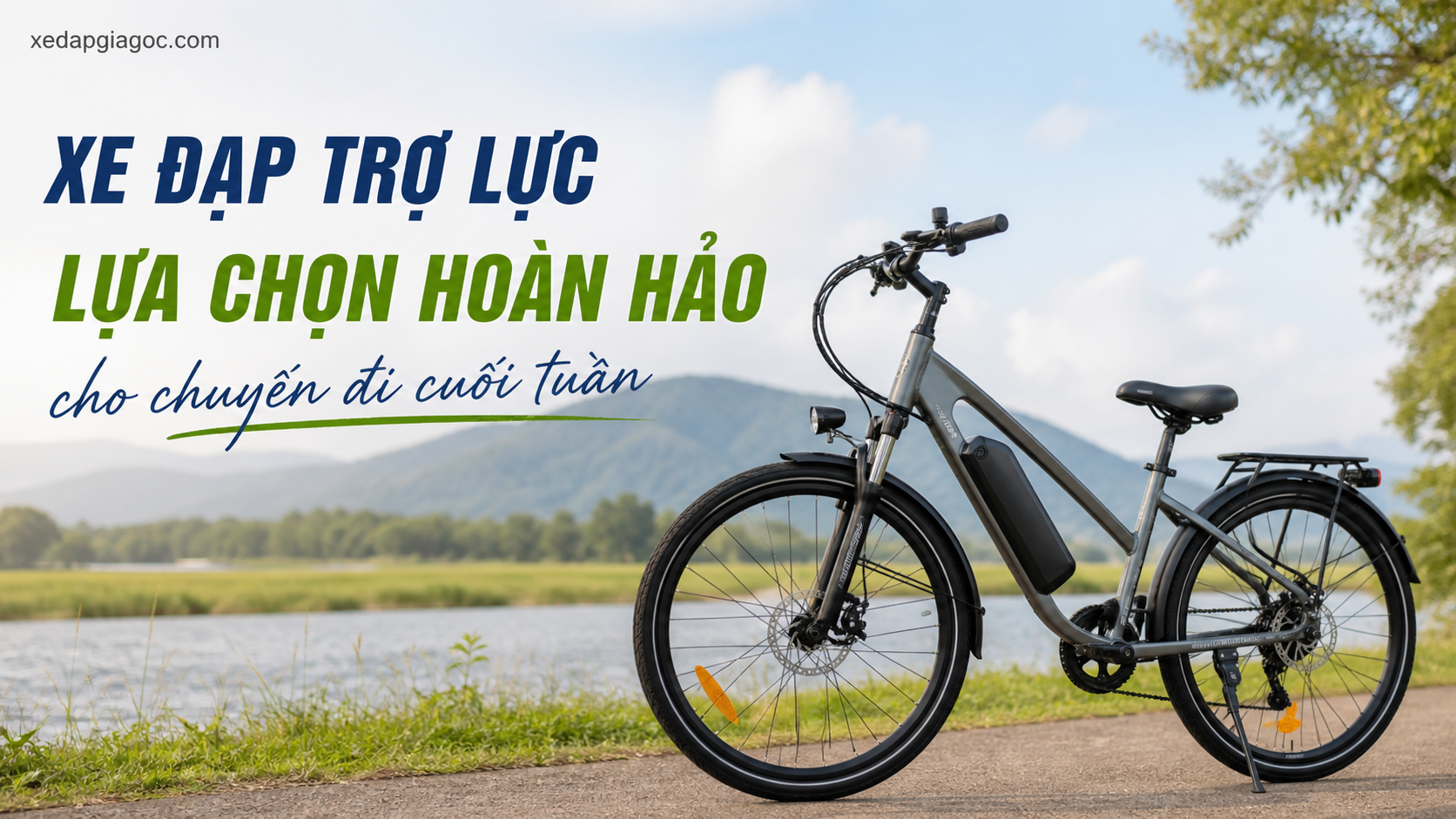 Xe đạp trợ lực Aimos - Lựa chọn hoàn hảo cho chuyến đi cuối tuần