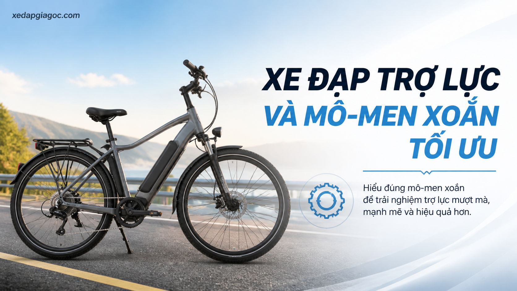 Xe đạp trợ lực Aimos và mô-men xoắn tối ưu Xe đạp trợ lực Aimos và mô-men xoắn tối ưu
